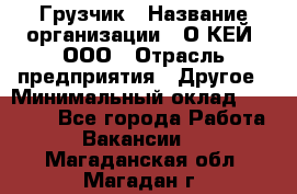 Грузчик › Название организации ­ О’КЕЙ, ООО › Отрасль предприятия ­ Другое › Минимальный оклад ­ 25 533 - Все города Работа » Вакансии   . Магаданская обл.,Магадан г.